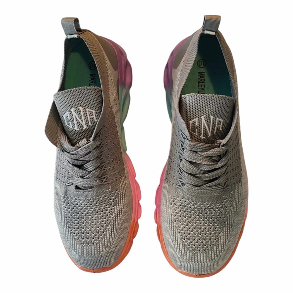 MarleyLilly Sneakers Women Sz 10 Monogram Initials CNA Certified Nurse Assistant